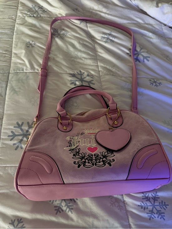 Juicy Couture Handbags - Juicy Couture Heritage Bowler “Fondant Pink” Handbag